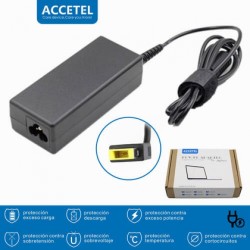 ACCETEL PCA-071 CARGADOR LENOVO 20V 2.25A SQUARE (USB) 45W